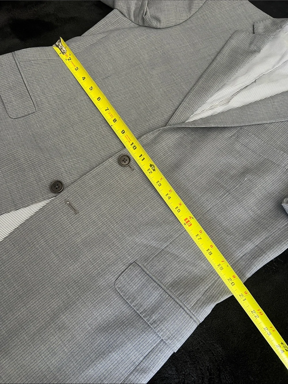 Brooks Brothers Blue and Gray Pinstripe Sport Coat